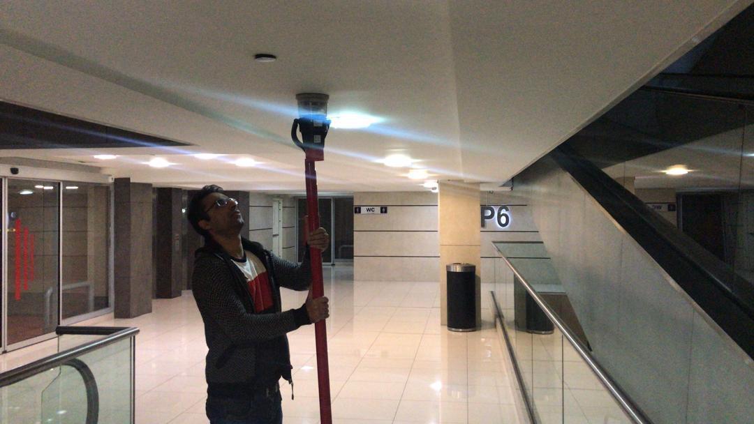 سامانه اعلام حریق مجتمع تجاری  کورش